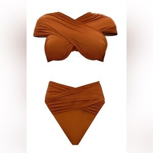 Andrea Iyamah Ubu Bikini Set- Large